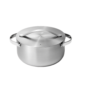 Hybrid Stainless Steel Caraway Series Casserole 5-Ply Clad PFOA PTFE PFAS Free Oven Safe 550F Induction Compatible 24cm