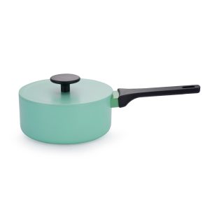 Press Alu L1 Series Sauce Pan Ceramic Coating Induction Base Soft Touch Handles Straight Body Design 16/18cm