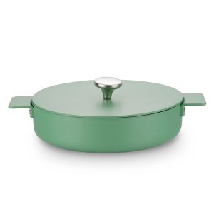 Press Alu L2 Series Low casserole Non Stick Coating Induction Base Aluminum Handle Heat Resistant Exterior 24/26/28cm