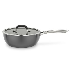 Hybrid Stainless Steel Tephros Series Fry Pan Nonstick Deep Sauté Dishwasher Safe Oven Safe Induction 20/22/24/26/28/30cm